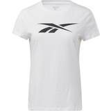 Reebok Slim Overdele Reebok Training Essentials Vector Graphic T-shirt - White