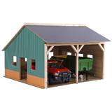 Legetøjsbil Kids Globe Store Traktor Garage med Plads til 2 Maskiner