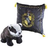 Harry Potter Tøjdyr The Noble Collection Harry Potter House Mascot Cushion with Stuffed Hufflepuff