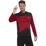 Star Trek Dragter & Tøj Kostumer Smiffys Star Trek The Next Generation Command Uniform