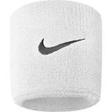 Hvid - Nylon Tilbehør Nike Swoosh Wristband 2-pack - White/Black