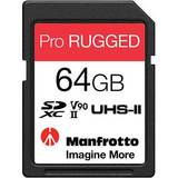 64 GB - SDXC Hukommelseskort & USB Stik Manfrotto SDXC Class 10 UHS-II U3 ​​V90 280 / 250MB / s 64GB