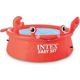 Plastlegetøj Udendørs legetøj Intex Glad Krabbe Easy Set Pool 183x51cm