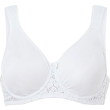 Uden indlæg Tøj Miss Mary Smooth Lacy Underwired T-shirt Bra - White