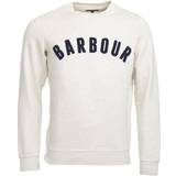 Barbour Beige Overdele Barbour Prep Logo Sweatshirt - Ecru Marl