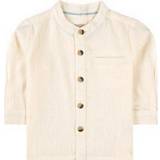 12-18M - Piger Skjorter Wheat Willum Shirt - Ivory (725781-3182)