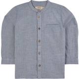 Økologisk bomuld Skjorter Wheat Willum Shirt - Blue (725783-1043)