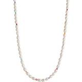 Perle halskæde Stine A Candy Stone Halskæde - Guld/Perler/Multifarvet