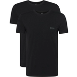 Hugo Boss Sort Overdele HUGO BOSS Regular Fit Stretch Cotton T-shirts 2-pack - Black