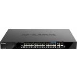 D-Link Fast Ethernet - PoE+ Switche D-Link DGS-1520-28MP