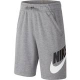 Bukser Børnetøj Nike Older Kid's Sportswear Club Fleece Shorts - Carbon Heather/Smoke Grey (CK0509-091)