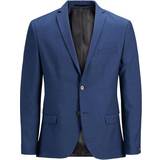 Uld - XL Blazere Jack & Jones Classic Blazer - Blue/Medieval Blue