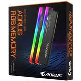 16 GB - 8 GB - Grå RAM Gigabyte Aorus RGB DDR4 3733MHz 2x8GB (GP-ARS16G37)