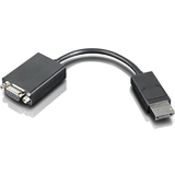Lenovo DisplayPort-kabler - Han – Hun Lenovo DisplayPort-VGA M-F 0.2m