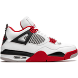 Nike air jordan 4 Sko Nike Air Jordan 4 Retro M - White/Black/Tech Grey/Fire Red