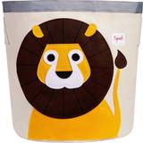 3 Sprouts Bomuld Børneværelse 3 Sprouts Storage Bin Yellow Lion