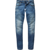 G-Star Elastan/Lycra/Spandex - W23 Tøj G-Star Revend Skinny Jeans - Medium Blue Aged