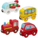 Gurli Gris - Trælegetøj Legetøjsbil Character Peppa Pig Mini Vehicles