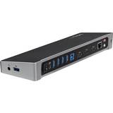 DisplayPort - Sølv Kabler StarTech 2DisplayPort/HDMI/5USB/RJ45 - 3x3.5m/USB B F-F Adapter