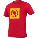 Endura T-shirts & Toppe Endura One Clan Carbon Icon T-shirt - Red