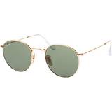 Runde Solbriller Ray-Ban Round Flat RB3447N 001