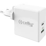 Celly Mobilopladere Batterier & Opladere Celly TCUSBC30WWH