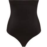 Spanx Sort Undertøj Spanx Suit Your Fancy High-Waisted Thong - Very Black