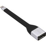 I-TEC Flat USB C-DisplayPort 3.1 M-F Pris »
