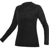 Endura Sports-BH'er - Træningstøj Undertøj Endura BaaBaa Blend Long Sleeve Base Layer Women - Black