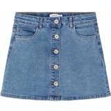 Lomme - Piger Nederdele Name It A-Shape Denim Skirt - Blue/Light Blue Denim (13185117)