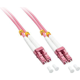 LC-LC - Netværkskabler - Pink Lindy Multimode OM4 50/125 LC-LC 5m