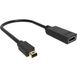 Vision Kabeladaptere - Sort Kabler Vision Mini DisplayPort-HDMI M-F Adapter