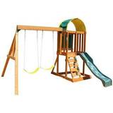 Kidkraft Trælegetøj Udendørs legetøj Kidkraft Ainsley Swing & Play Stand in Wood