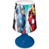 Blå Bordlamper Børneværelse Marvel Avengers Bordlampe