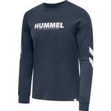Ballonærmer - Dame - Jersey Overdele Hummel Legacy Long-Sleeved T-shirt Unisex - Blue Nights