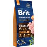 Frisk foder Kæledyr Brit Premium by Nature Senior S+M 15kg