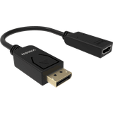 Vision Kabeladaptere - Sort Kabler Vision DisplayPort-HDMI M-F Adapter