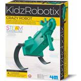 4M Plastlegetøj Interaktivt legetøj 4M Kidz Robotix Crazy Robot