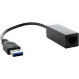 MicroConnect Kabeladaptere Kabler MicroConnect USBETHGW10 USB A-RJ45 Adapter