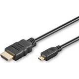 Micro hdmi til hdmi kabel MicroConnect HDMI-Micro HDMI 2.0 1m