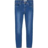 Name It Sweat Denim Skinny Fit Jeans - Blue/Medium Blue Denim (13188628)