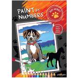 Malebøger Unicorn Paint by Numbers Baby Animals