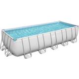 Bestway Pools Bestway Power Steel Frame Pool Set with Sand Filter System 6.4x2.74x1.32m