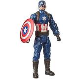 Plastlegetøj - Superhelt Figurer Hasbro Marvel Avengers Titan Hero Captain America