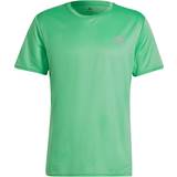 Grøn - Mesh - XXL Overdele adidas Fast Primeblue T-Shirt Men - Semi Screaming Green/Reflective Silver