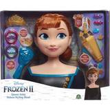 Plastlegetøj - Stylingdukker Dukker & Dukkehus Disney Frozen 2 Queen Anna Deluxe Styling Head