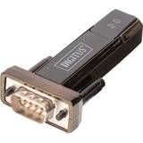 Guld - Kabeladaptere Kabler Digitus USB A-Serial RS232 2.0 Adapter
