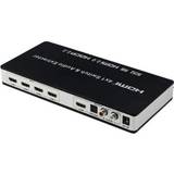 INF 4xHDMI-HDMI/Toslink/SPDIF/RCA F-F Adapter