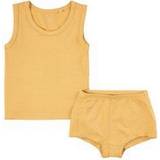 116 Undertøjssæt Minymo Bamboo Underwear Set - Rattan (4877-397)