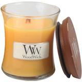 Gul - Paraffin Lysestager, Lys & Dufte Woodwick Seaside Mimosa Small Duftlys 85g
